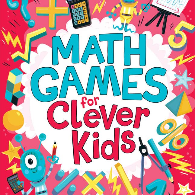 Sourcebooks - Wholesale Preschool Book (3-5) - Math Games for Clever Kids