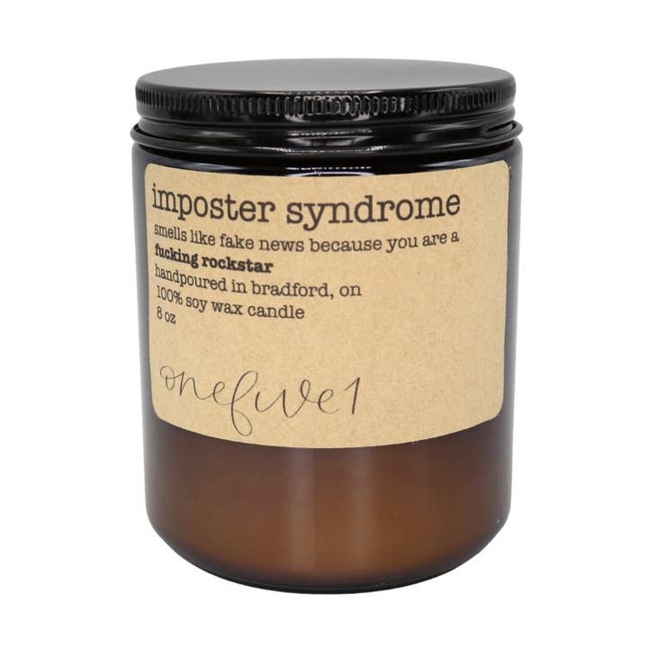 vela de cera de soja síndrome impostor para venta al por mayor de onefive1