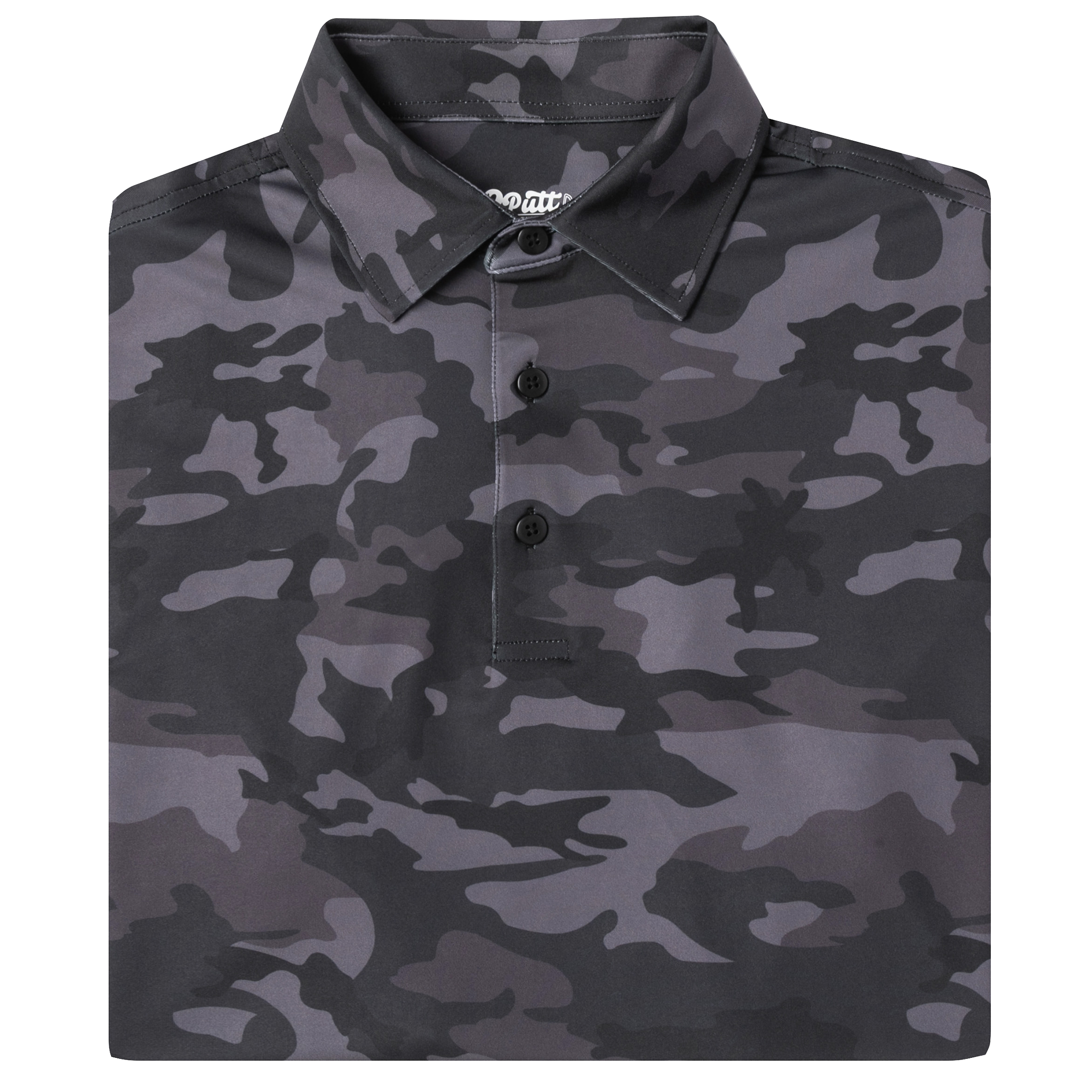 2Putt - Wholesale Polo - Men's - Black Camo Men's Polo0