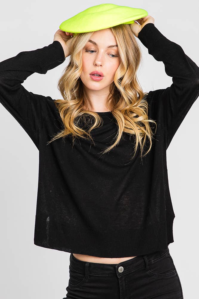 Hana – wholesale Beret – Women's – Stretchy Solid Color Beret42