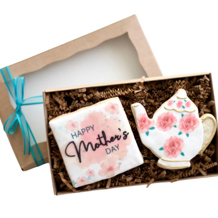 Sweet Sanctions LLC - Wholesale Cookie - 2 Ct. Mother's Tea Cookie Boxed Set