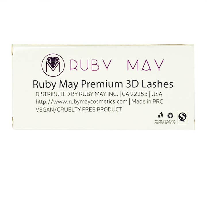 Ruby May Inc. – wholesale False/fake eyelashes – Delaney 3D-25 Premium 3D Lashes