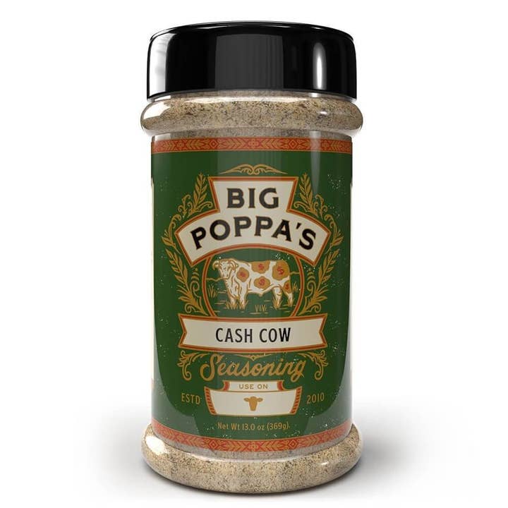 Big Poppa's Cash Cow Seasoning for wholesale by Big Poppa Smoker