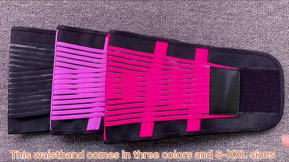 VIGOR - Wholesale Fitness Equipment - Waist trainer Slimming Workout Compression Double Belt Sweat13