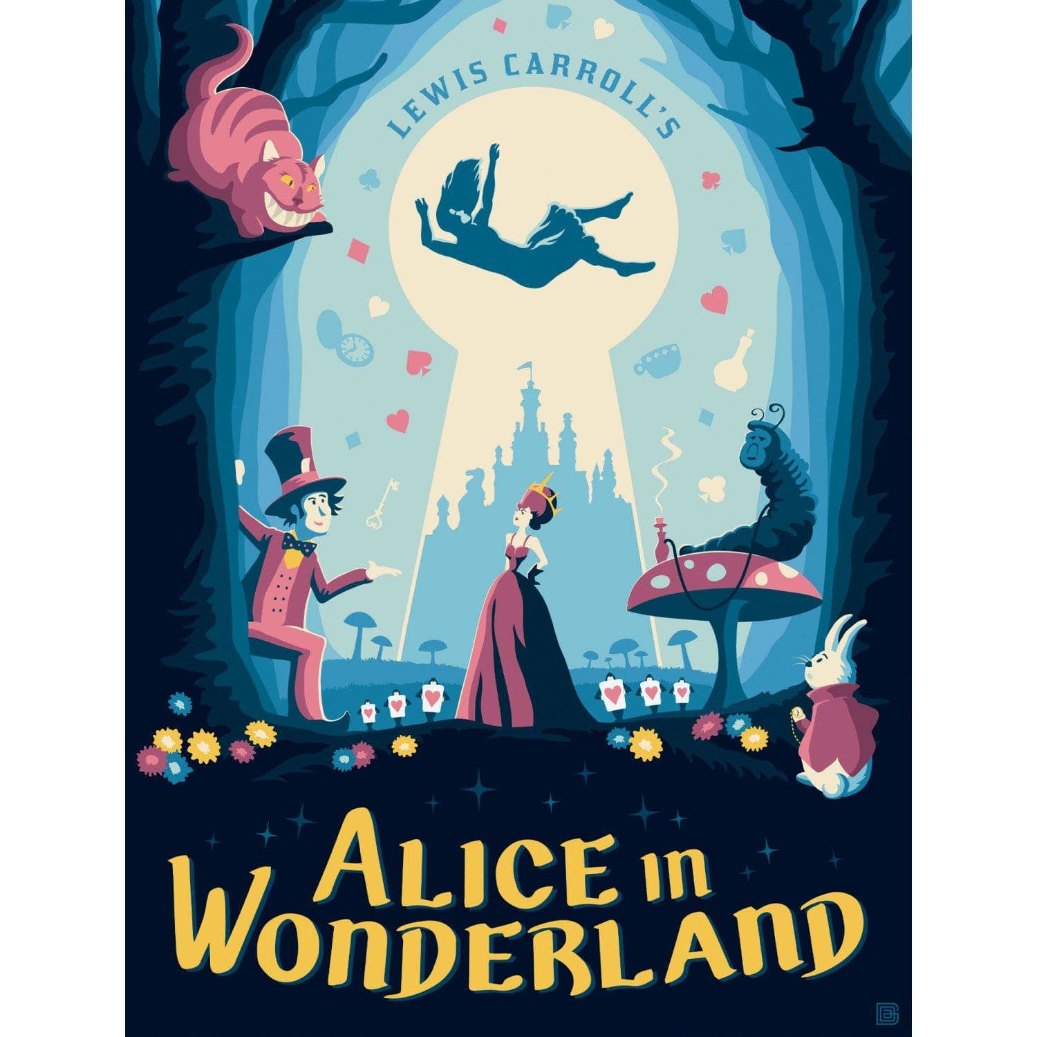 Masterpieces Puzzles - Wholesale Puzzle - Adult - Alice in Wonderland 300 Piece Jigsaw Puzzle1