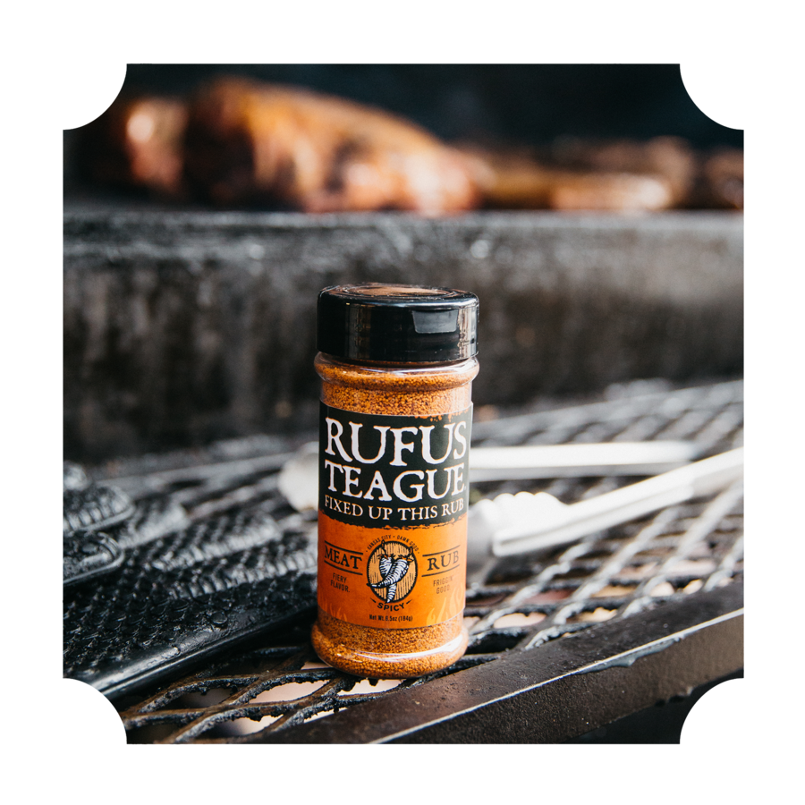 Rufus Teague - Wholesale Rub - Meat Rub, Spicy1
