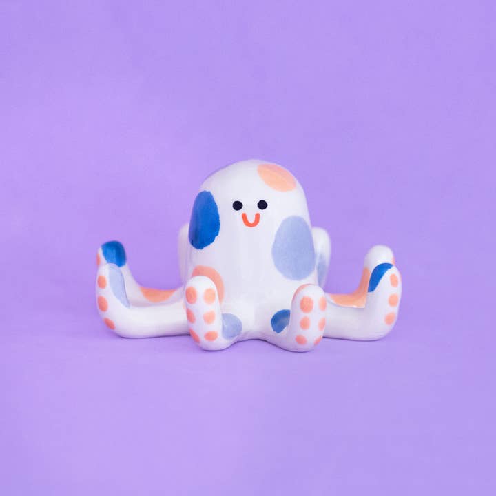 Ana Seixas - Wholesale Sculpture - Tiny Octopus / Ceramic Sculptures