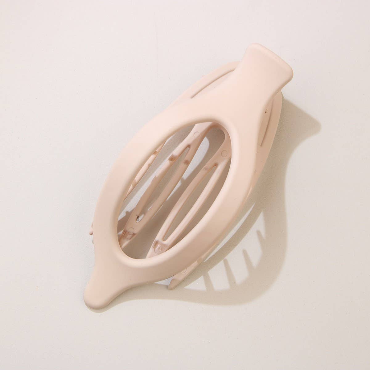 ACCITY - Wholesale Hair Clip - Women's - Glossy Matte Oval Hair Clip-Large Duckbill Style_CWAHA0747914