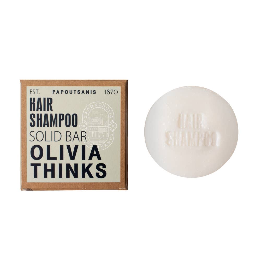 Flexi Amenities – Caixa de champô/champô sólido por atacado – Olivia Pensa Shampoo Sem Água e Lavagem Corporal Bar 30 g1