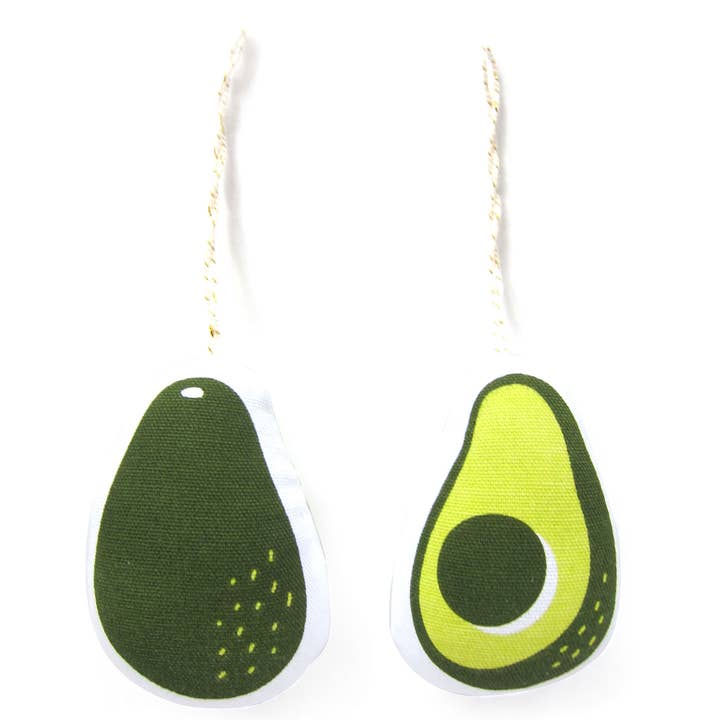 Avocado Christmas Ornament for wholesale by The Neighborgoods