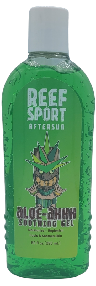 Reef Sport Suncare - Wholesale Aftersun/Sun Damage Repair Cream - REEF ALOE-Ahhh GEL - Green - 8oz1