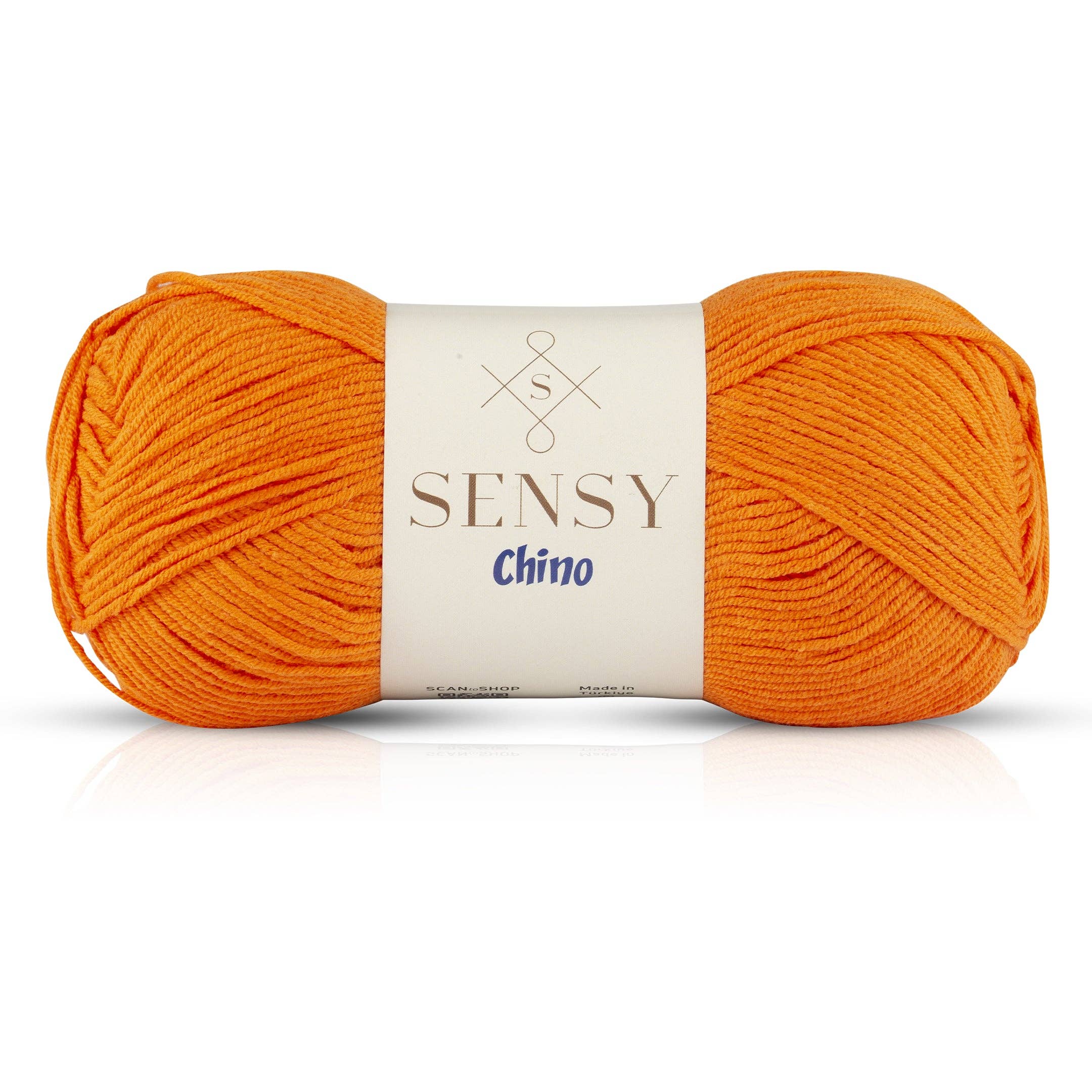 Sensy - Wholesale Yarn - Sensy Chino Soft Cotton Yarn, 3.5 oz, 360 Yards, Gauge 2 Fin20