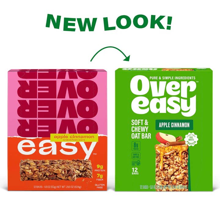 Over Easy - Wholesale Snack Bar - Over Easy: Apple Cinnamon Breakfast Bar1
