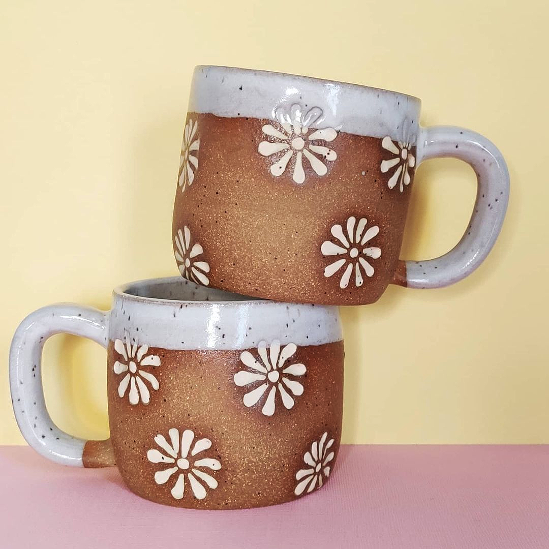 Modern Ceramic Mug Creative Pillow Coaster Decor Afternoon Tea Cup