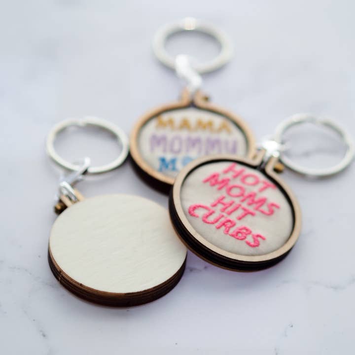 Little L Designs - Wholesale Keychain - Women's - Embroidered Mom Keychains6