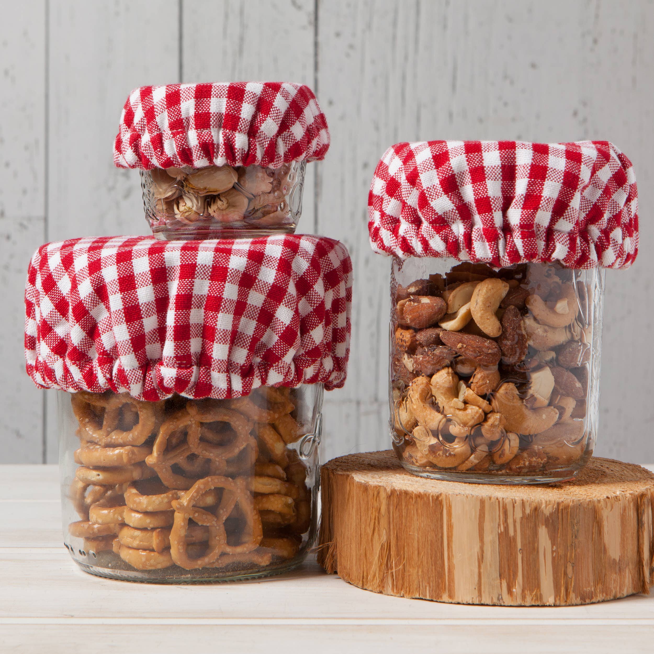 Now Designs by Danica - Wholesale Food Storage Wrap/Bag - Gingham Mini Bowl Cover Set of 31