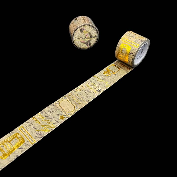 Ruban adhésif Washi Apothecary Foil pour la vente par CoraCreaCrafts