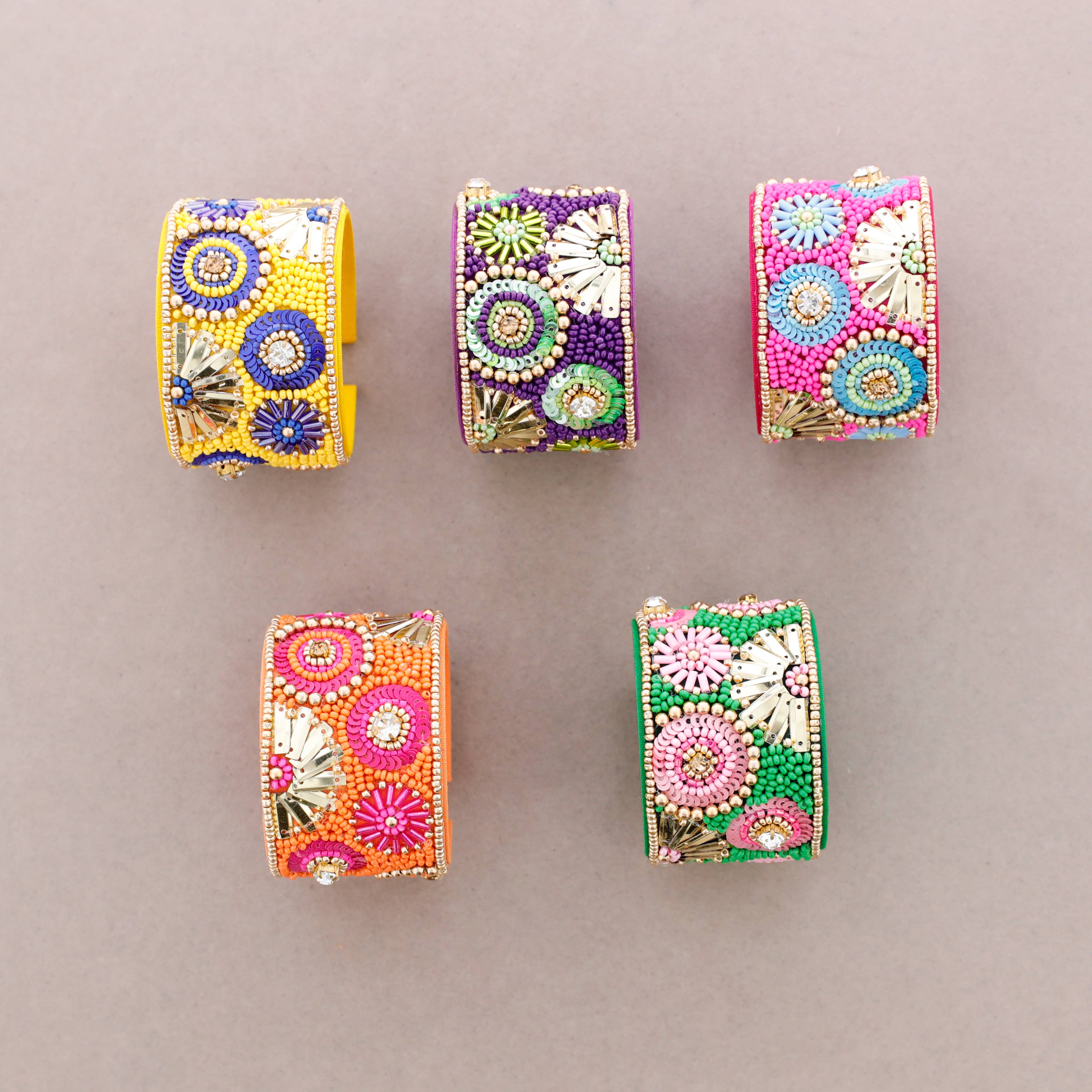 Sonata - Venta al por mayor Bisutería - Pulsera Etnica Ajustable Abalorios5