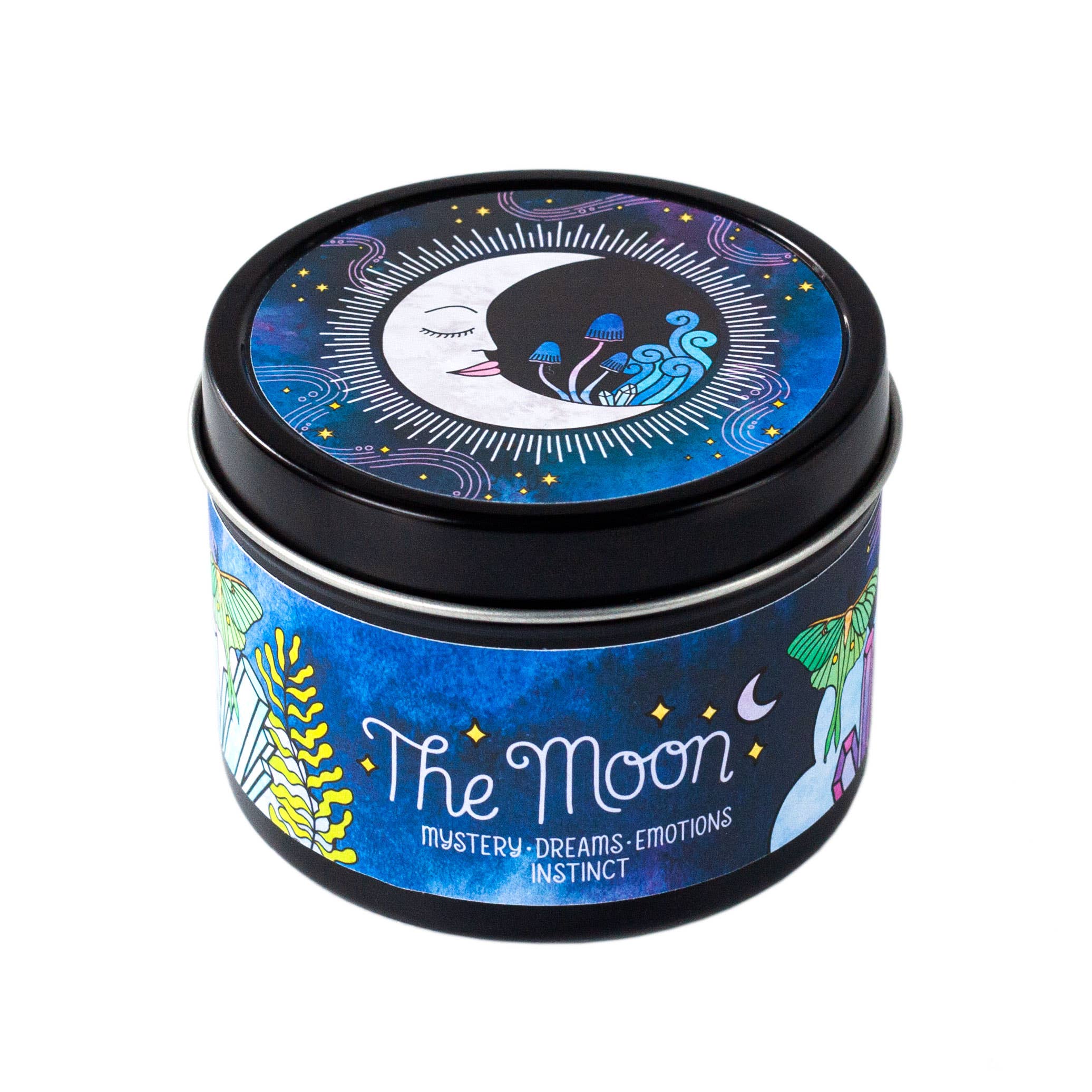 Rachel Beyer - Wholesale Travel Candles - The Moon Aromatherapy Soy Candle - Cypress Lemon11