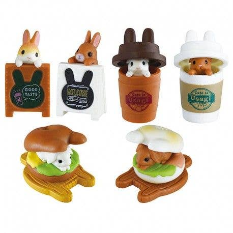 Pop Cutie Accessories & Gifts – Großhandel Spielfigur – Kinder – Epoch Japan Import Kaffee-Hasen Kapsel Gachapon Sammelfigur0