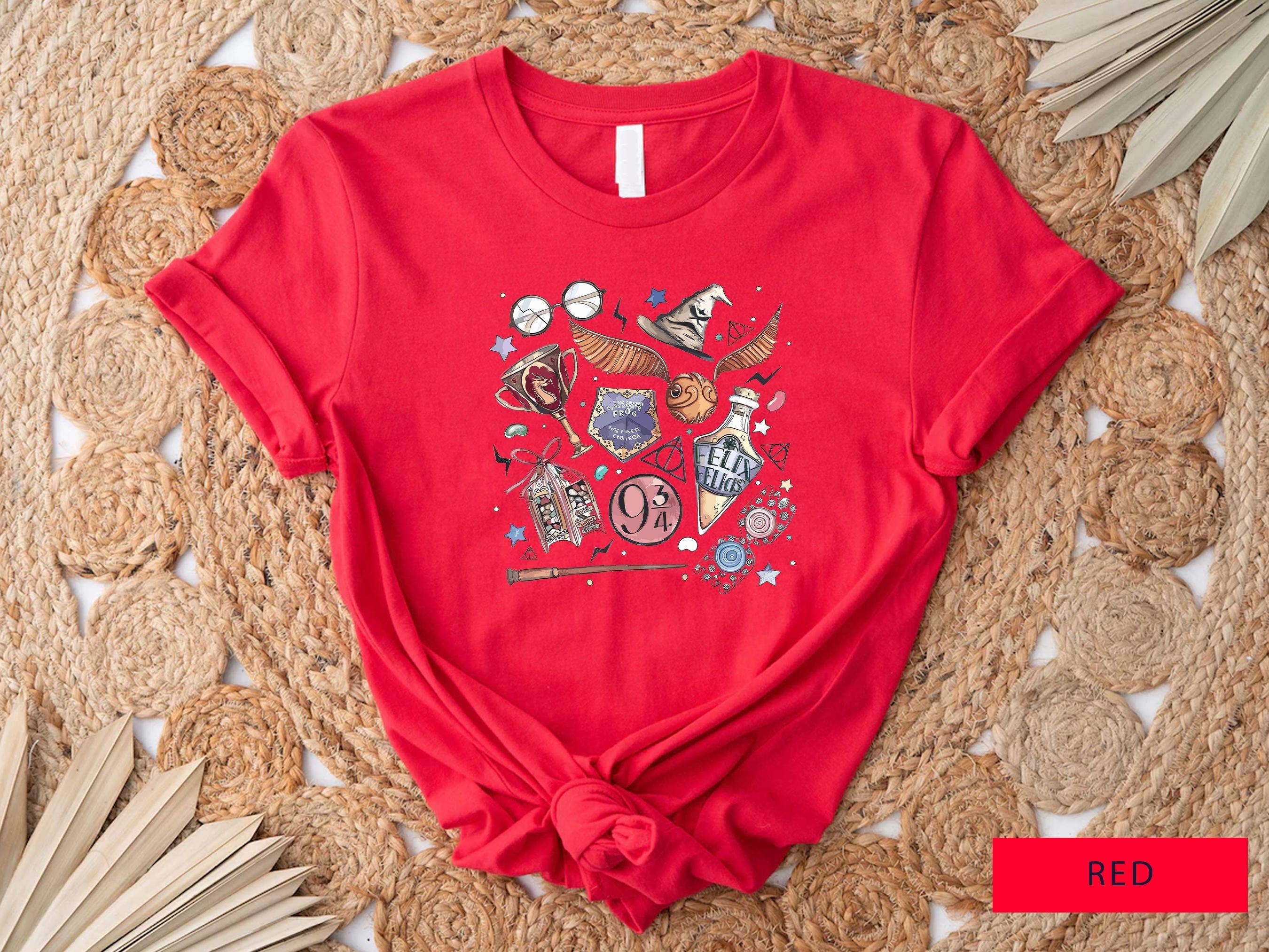 TheKingShirt - Wholesale Graphic Sweatshirt - Women's - Magical HP Wizard Lover Shirt - Bookworm Gift2