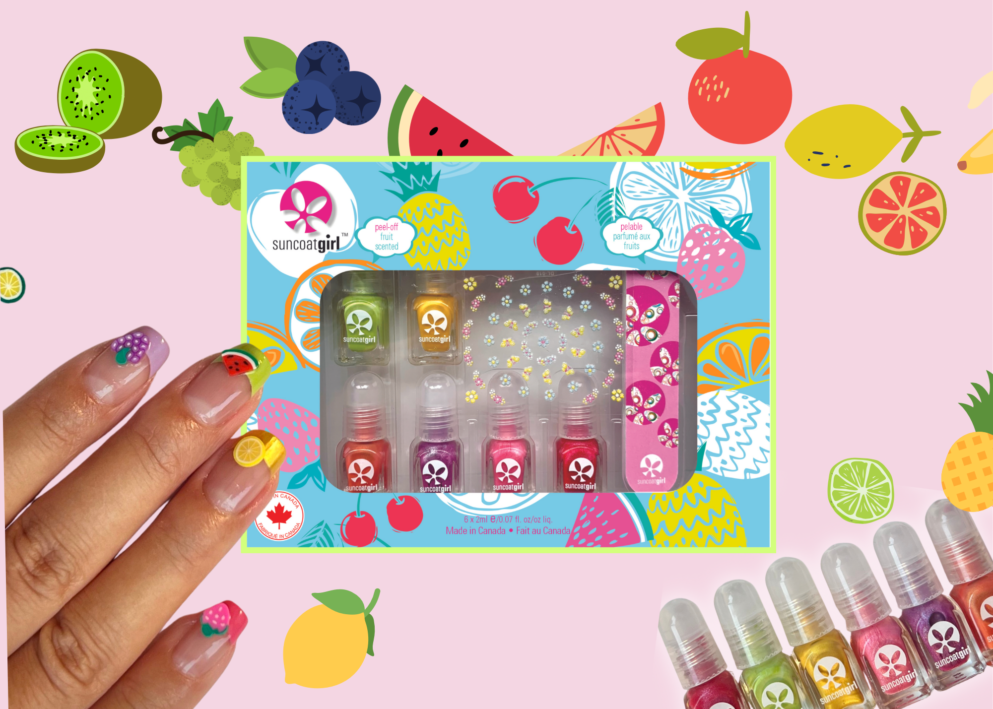 Suncoat - Wholesale Nail Polish - Kids - Fresh & Fruity1