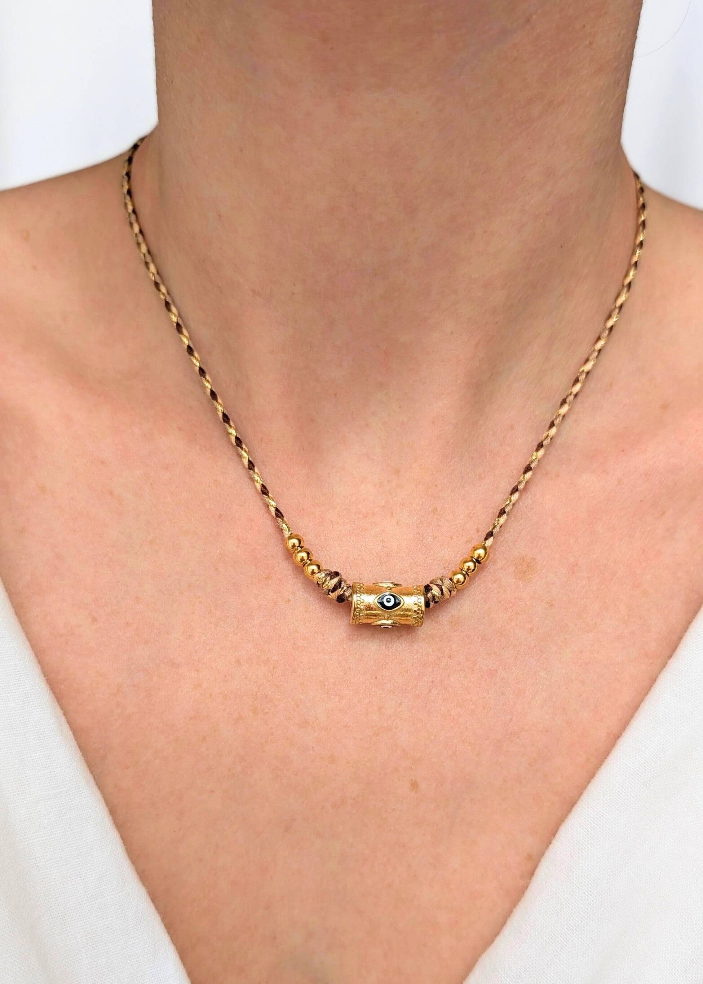 L'Atelier d'Artémis - Wholesale Halskettinghanger - INDI twee-in-één sieraad – omvormbare ketting & armband34