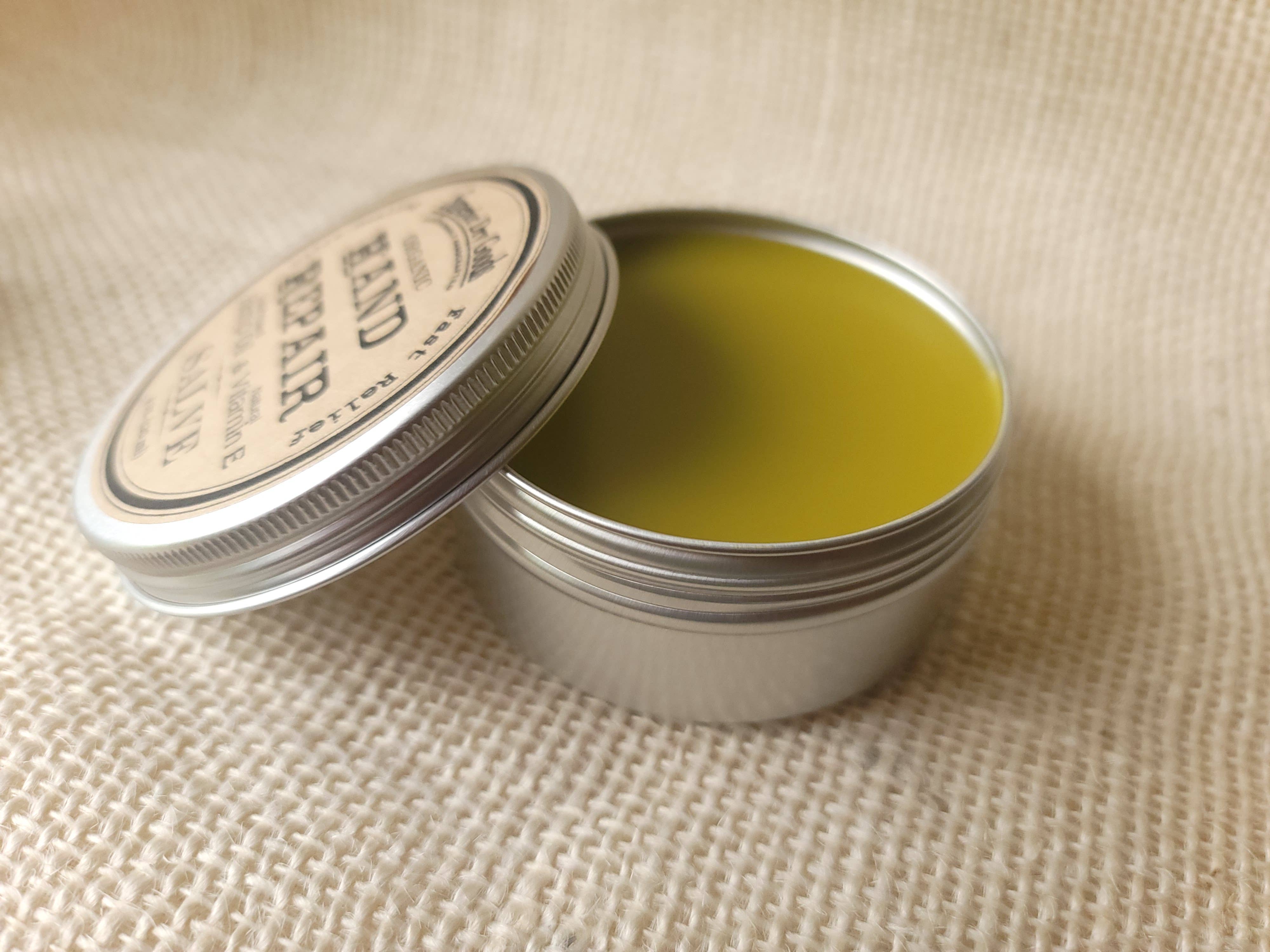 Superior Dry Goods - Wholesale Healing Salve/Balm/Cream - Hand Repair Salve | 2 Sizes | Hemp & Clary Sage | Organic6