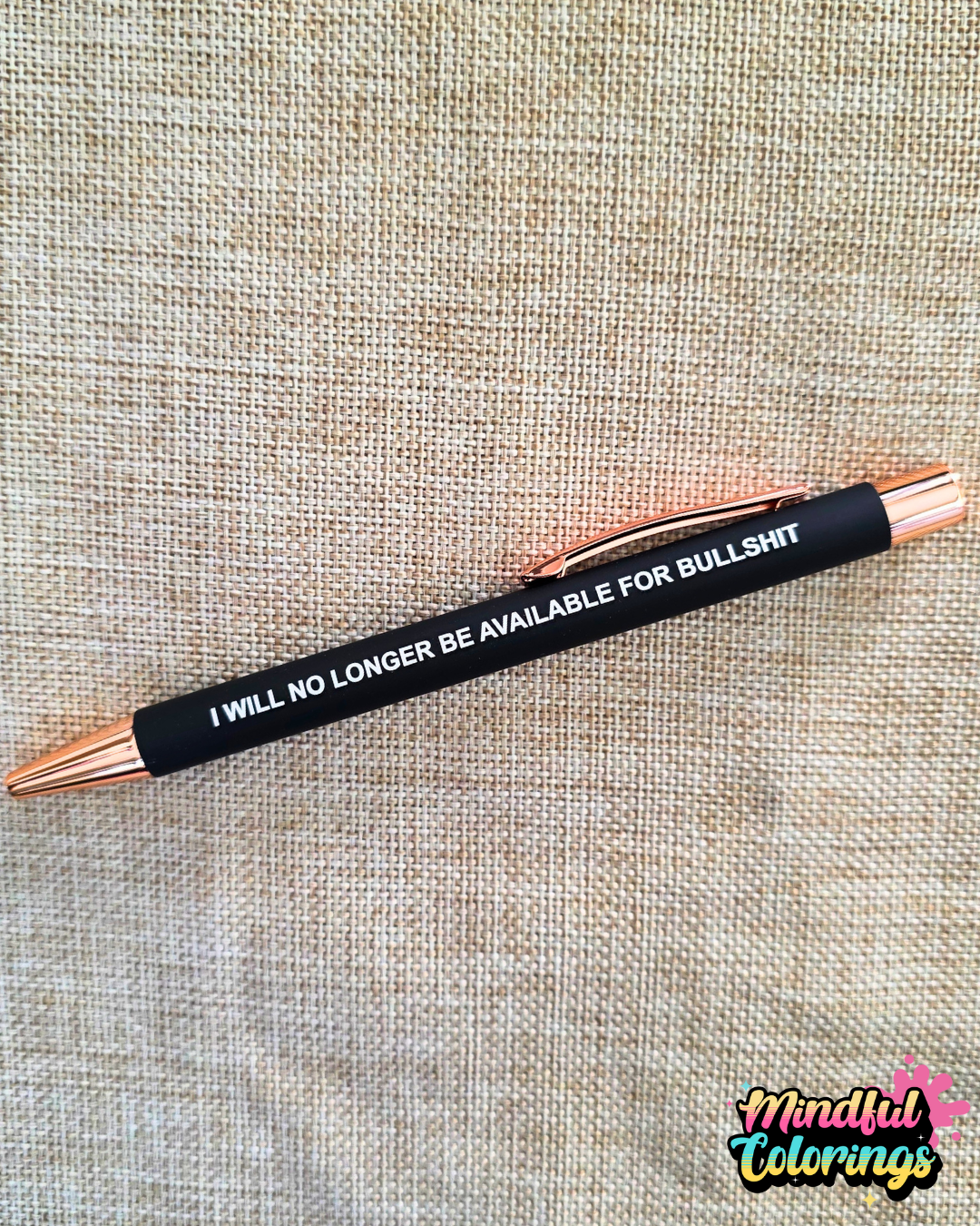 Mindful Colorings - Wholesale Pen - Novelty Pens5