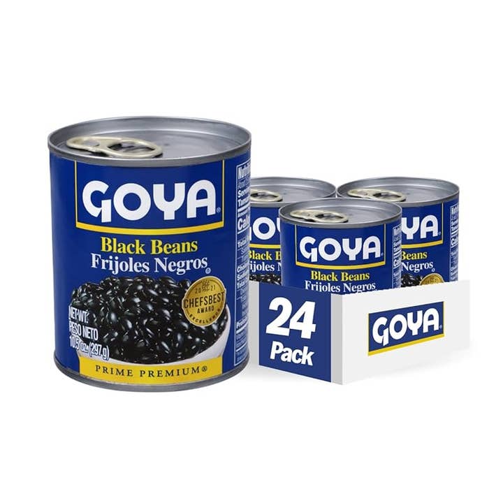 L&F Universal Goods – Engroshandel Bønner – GOYA Sorte Bønner 24/10,5 oz.0
