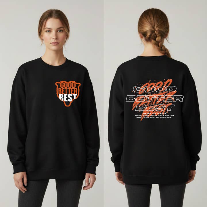 Chicago Football Good Better Best Bears Team Sweatshirt for wholesale by PressPilotCo