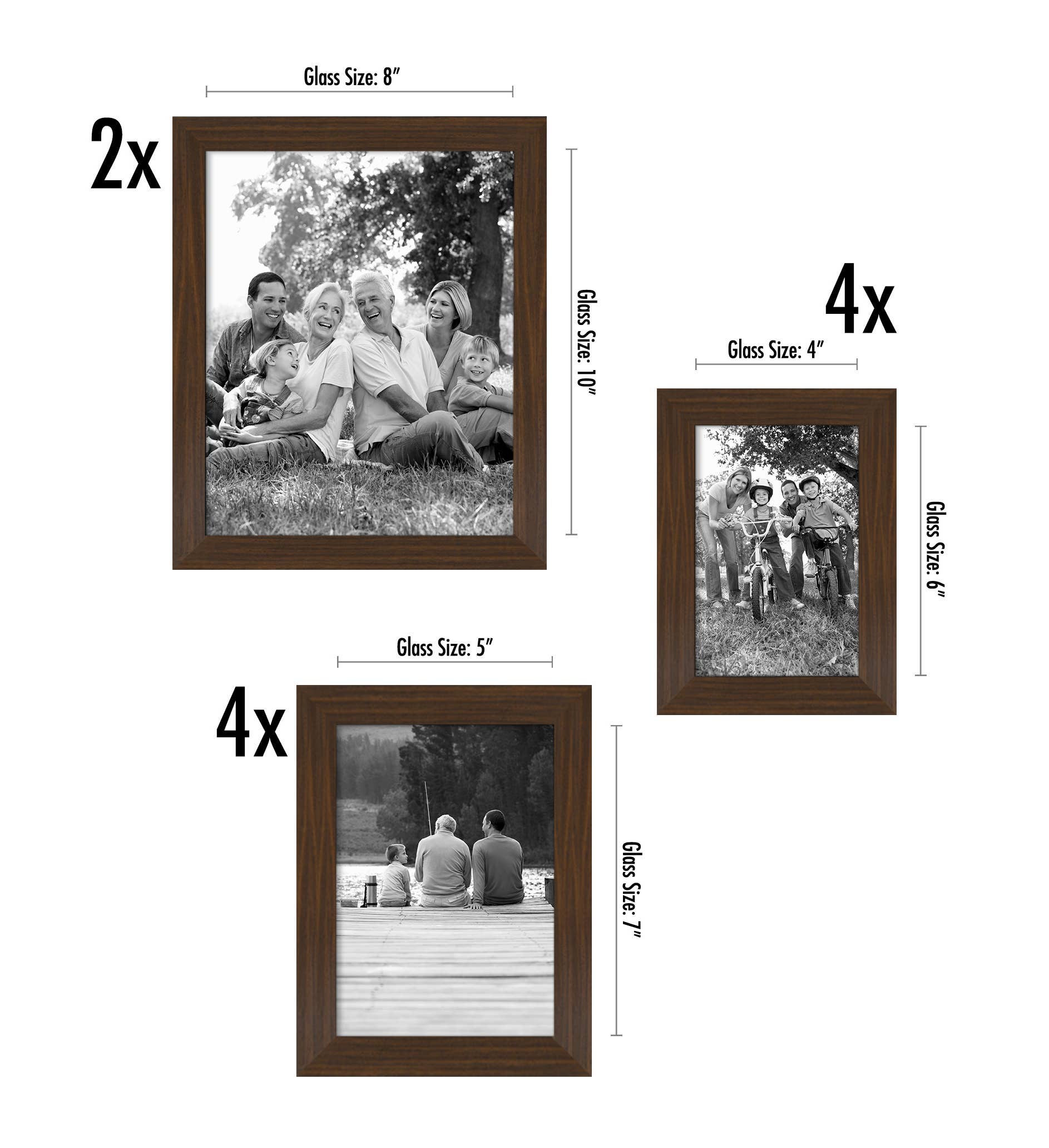 Americanflat - Wholesale Picture Frame - Americanflat Gallery Wall Frame Set (10 Pack)9