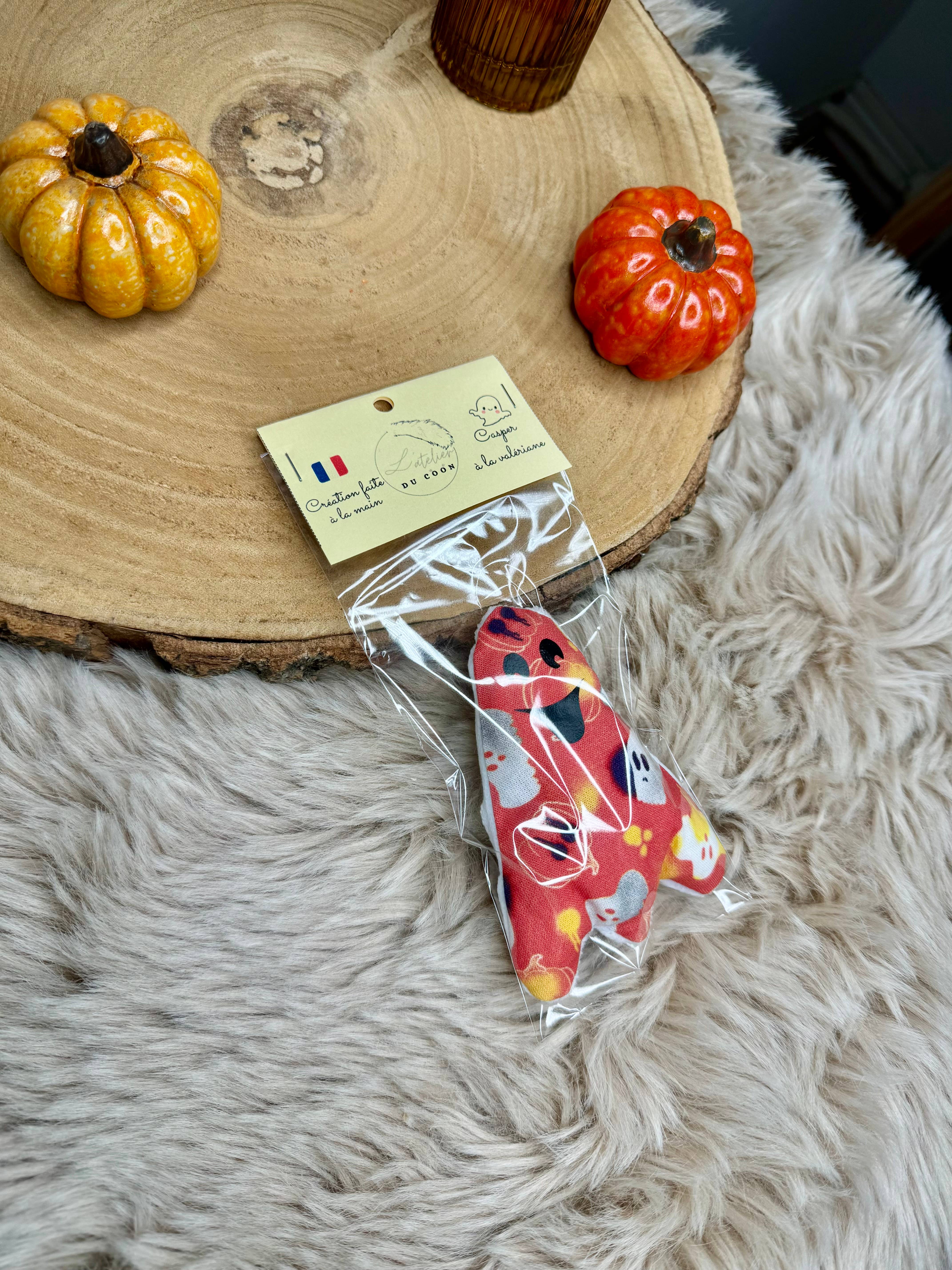 L'atelier du Coon - Wholesale Pet Toy - Cat - Casper with catnip or valerian - toy1