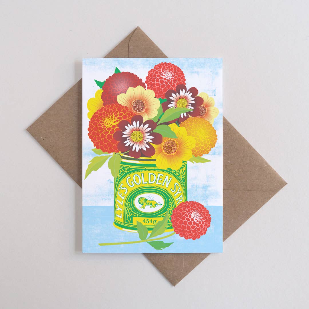 Printer Johnson Ltd – wholesale Everyday greeting card – Golden Syrup | Everyday greetings card | Floral, bouquet