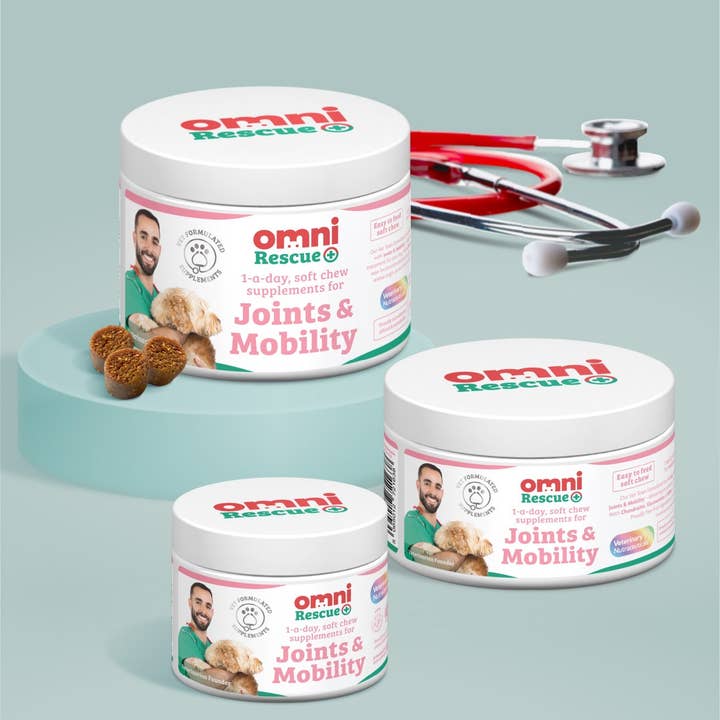 Omni – wholesale Pet supplement – Dog – Omni Rescue - ‘Joints & Mobility’ supplement8