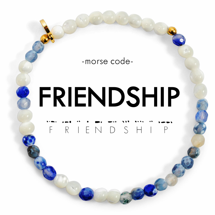ETHICGOODS - Wholesale Beaded Bracelet - Morse Code Bracelet | FRIENDSHIP3
