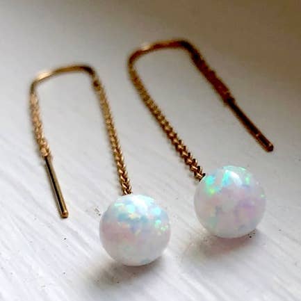 Fios de ouvido de opala por atacado de Rachel Pfeffer