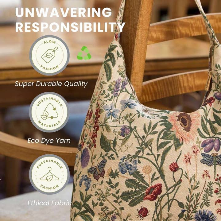 SignareArt - Wholesale Shoulder Bag - Women's - HOBO-MGD | MORNING GARDEN HOBO HANDBAG SHOULDER BAG3