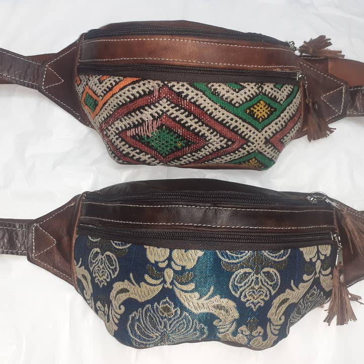 Hecho a mano - Wholesale Belt Bag - Unisex - L kilim waist bag3