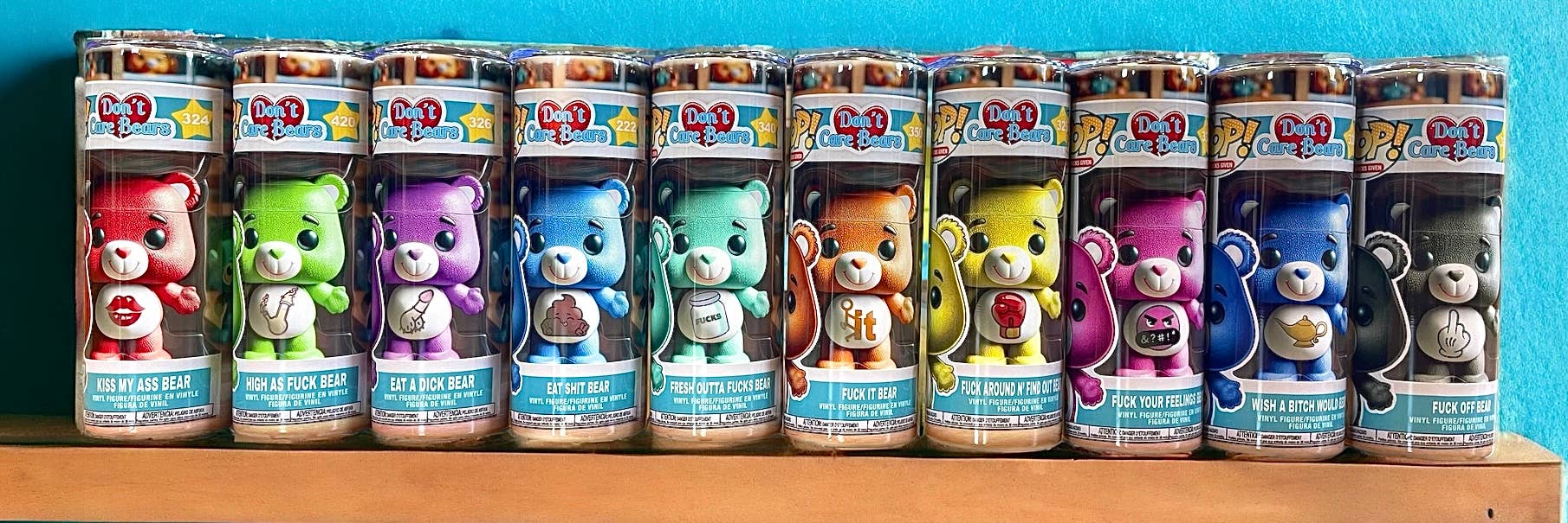 Lasting Impressions CT - Wholesale Insulated Mug/Tumbler - Don't Care Bears Stainless Steel Tumbler Pack1