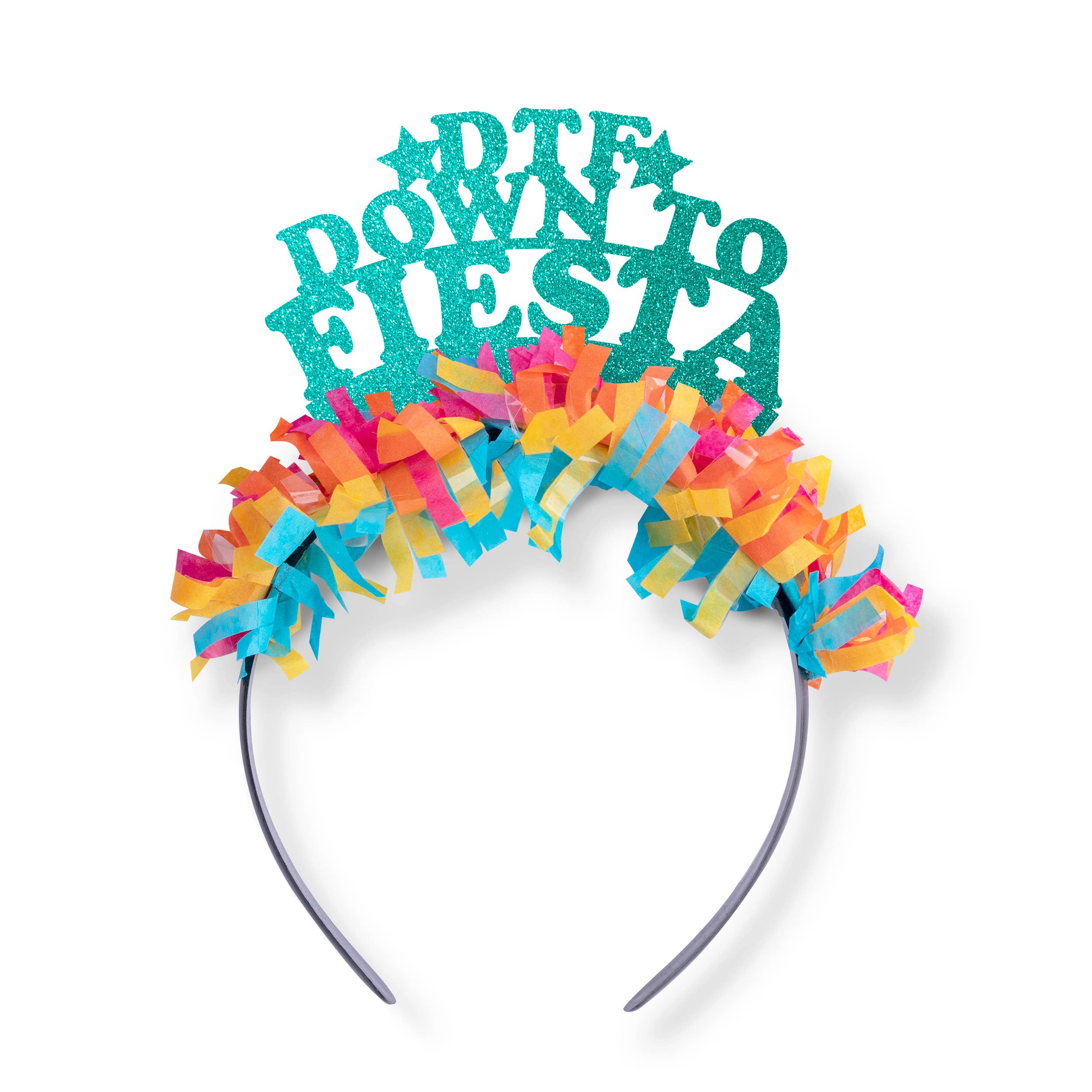 Festive Gal - Wholesale Party Hat/Crown - DTF Down to Fiesta Cinco De Mayo Party Headband3