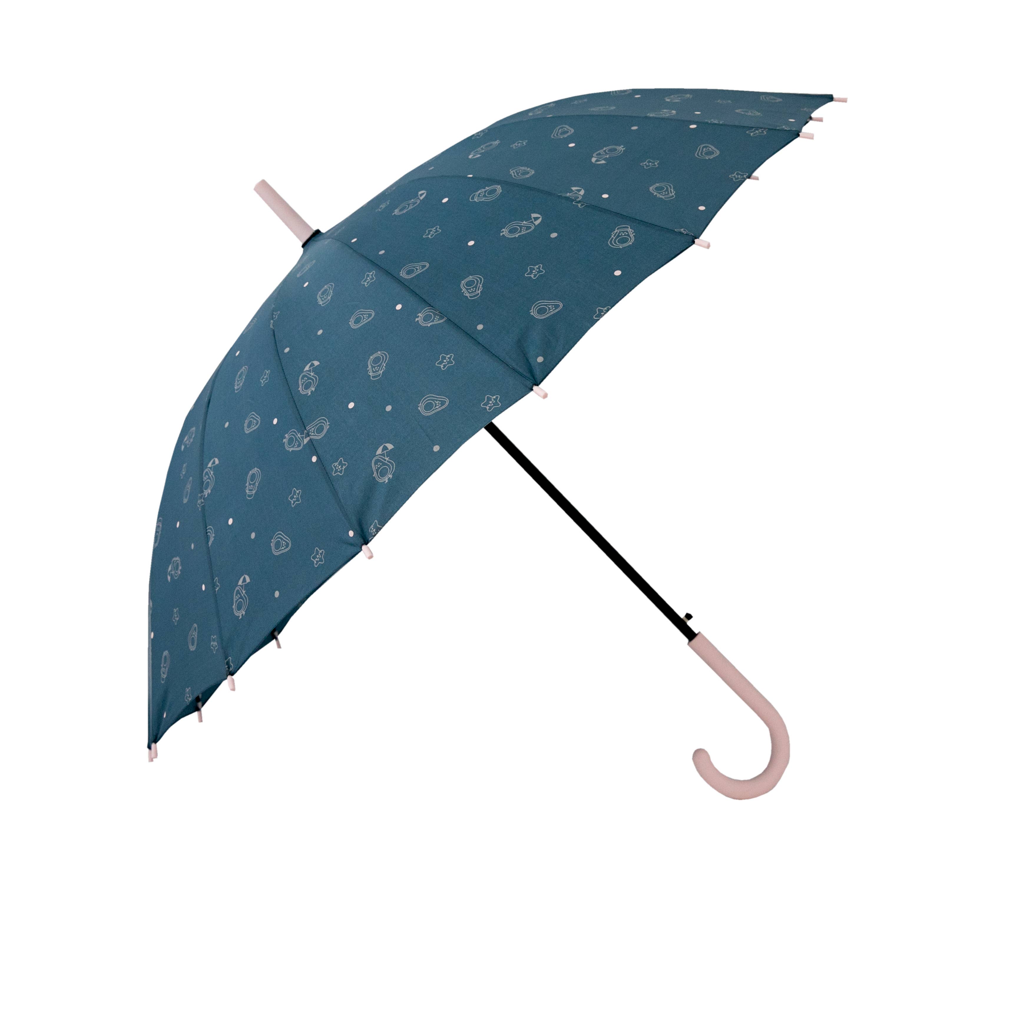 Mkr International - Wholesale Umbrella - Women's - Long Umbrella 16 Printed Ribs | Mr.Wonderful4