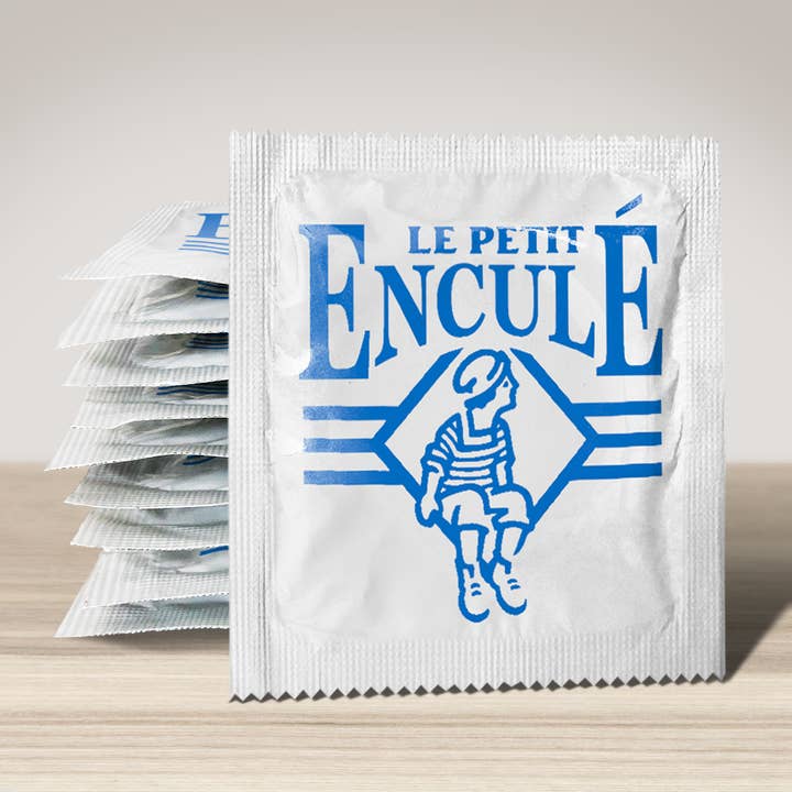 CALLVIN EU - Wholesale Gag Gift/Novelty Gift - Condom : Préservatif: Préservatif: Le Petit Enculé