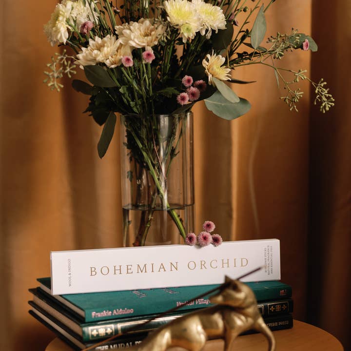 Bohemian Orchid Incense for wholesale by Wool & Indigo