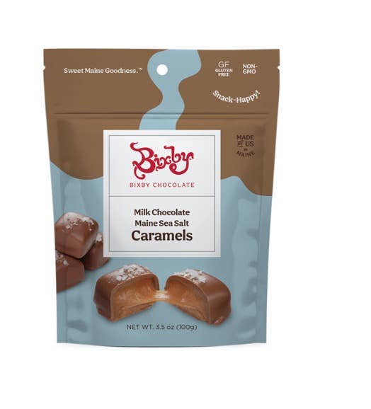 Bixby Chocolate - Wholesale Chocolate Covered Sweets - Milk Chocolate Sea Salt Caramels