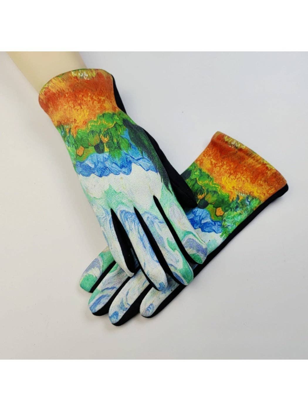 Funkyrel® Atzbranding Limited – Großhandel Handschuhe – Damen – Gloving - Kunstdruck Winter Touchscreen-Handschuhe7