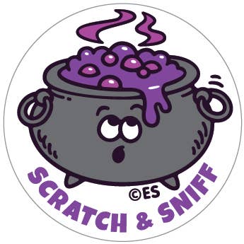 EverythingSmells, LLC - Wholesale Sticker - Smell A Witch EverythingSmells Scratch & Sniff Stickers