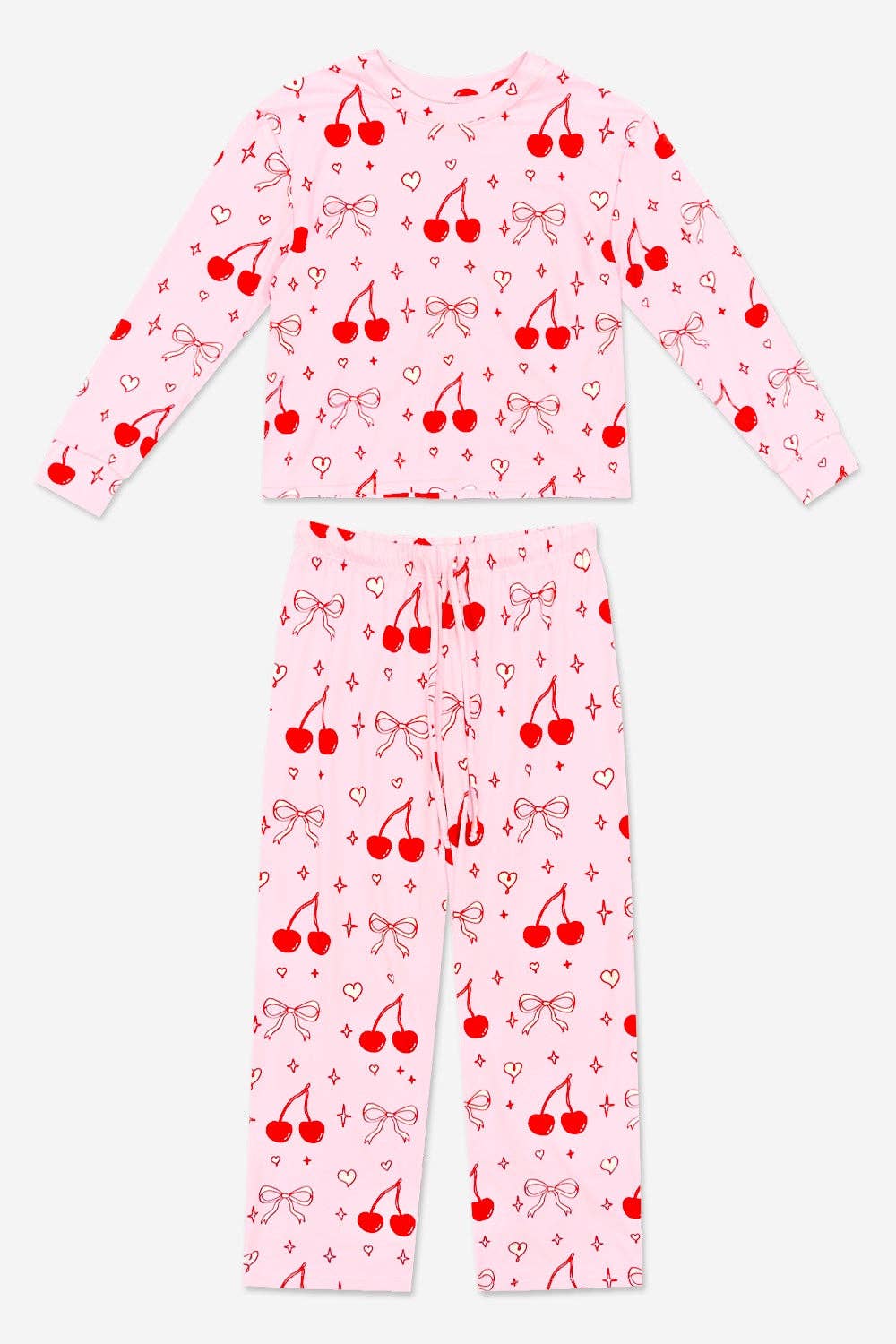 PixieLane - Vendita all'ingrosso Set loungewear - bambini - Pantaloni Easy Tee & Karate a manica lunga Simply Soft36