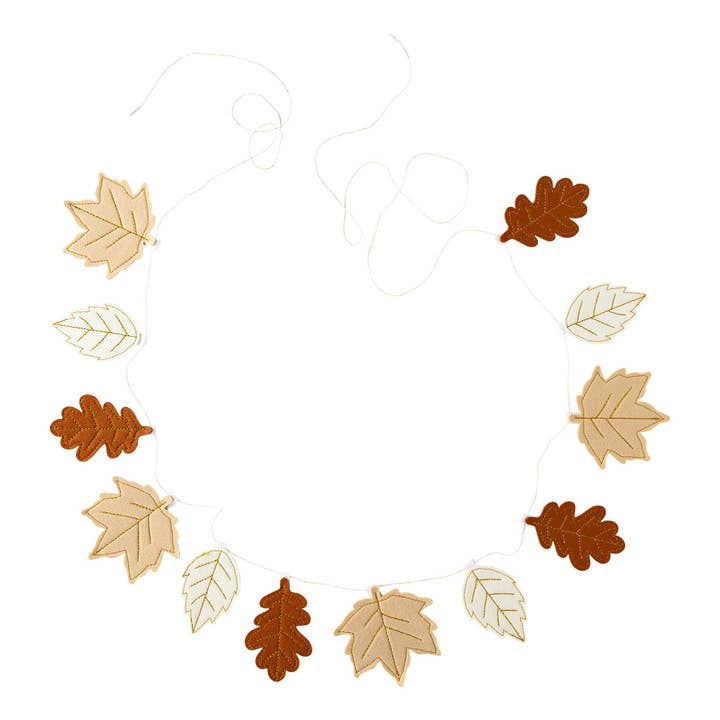 My Mind’s Eye - Wholesale Banner - THP1103 - Felt Leaf Banner0