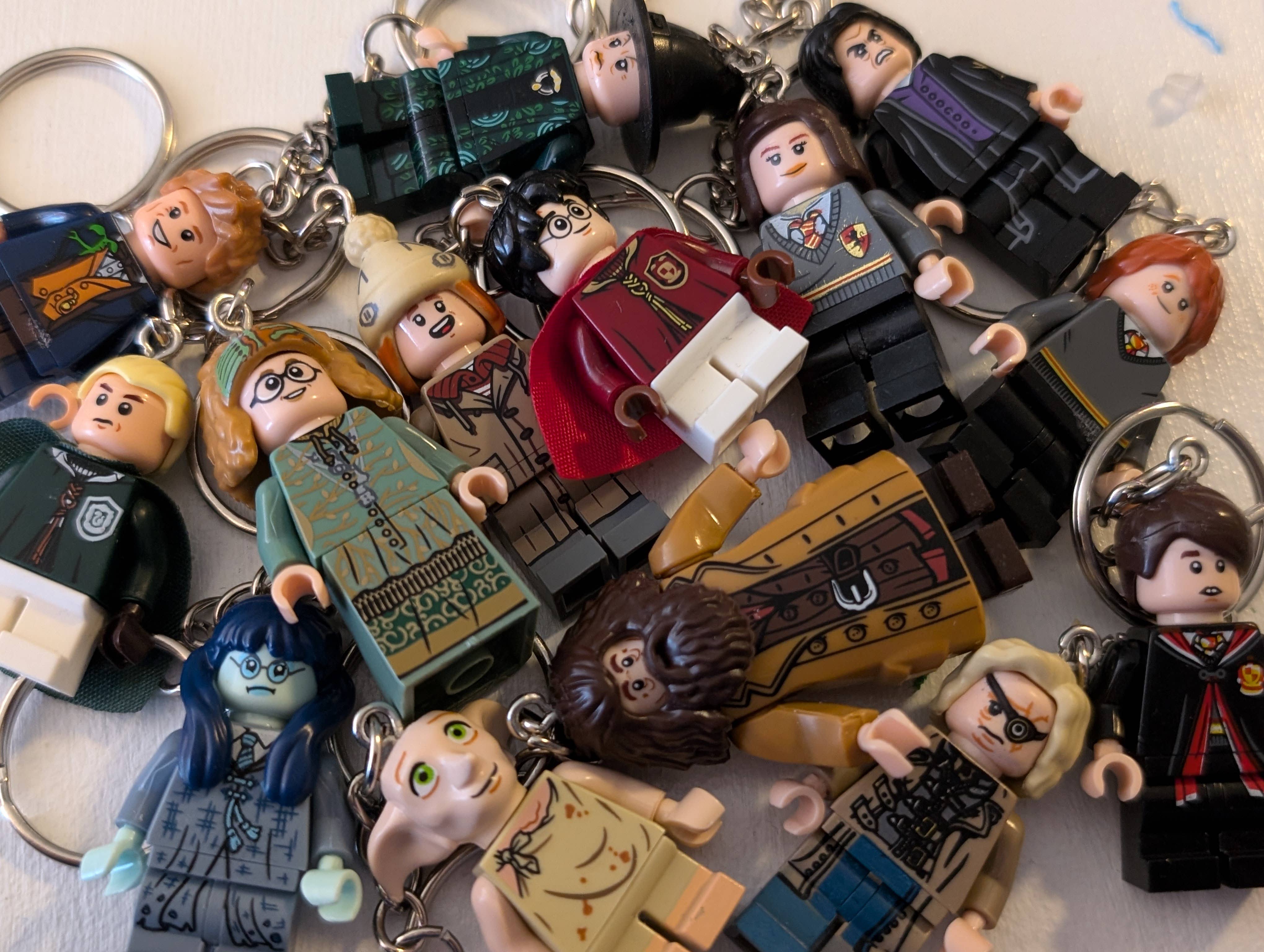 Con-Quest Crafts – wholesale Keychain – Unisex – Witch and Wizard Inspired Minifigure Keychains  6